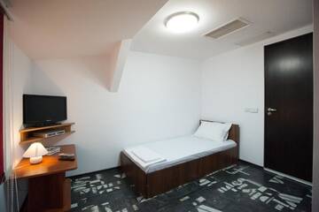 Фото номера Классический двухместный номер с 2 отдельными кроватями Отель Hotel Safta Residence г. Крайова 15