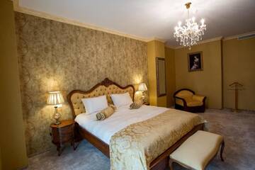 Фото номера Люкс с 1 спальней и балконом Отель The Arlington Hotel г. Крайова 2