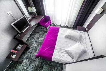 Фото номера Стандартный двухместный номер с 1 кроватью Отель Hotel Europeca г. Крайова 9