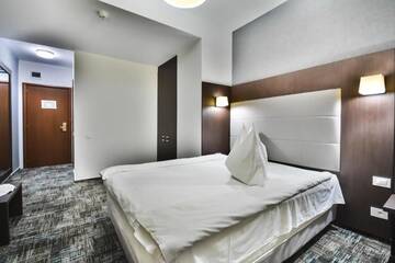 Фото номера Стандартный двухместный номер с 1 кроватью Отель Hotel Europeca г. Крайова 13